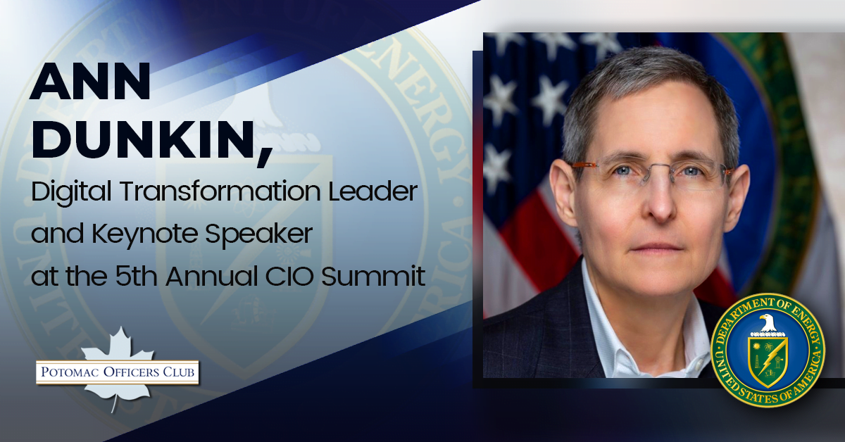 Ann Dunkin, Digital Transformation Leader and Keynote Speaker at the 5th Annual CIO Summit Ann Dunkin, Digital Transformation Leader and Keynote Speaker at the 5th Annual CIO Summit