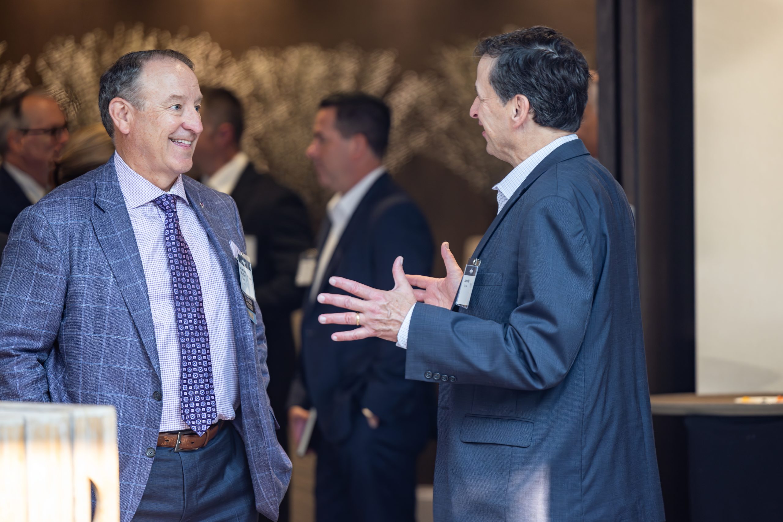 Discover Successful Air Force Case Management Strategies at the 2024 Air Defense Summit Attendees engaging in conversation at the Potomac Officers Club's 2023 Air Force Summit.