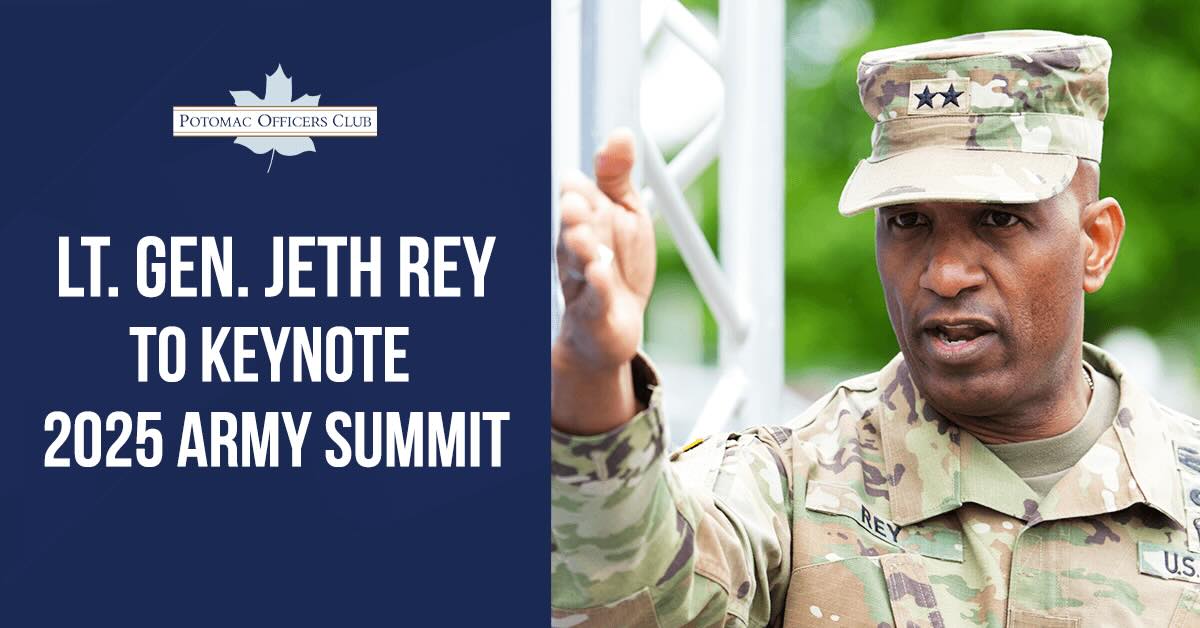 Lt. Gen. Jeth Rey, the deputy chief of staff G-6 at the service branch, will address POC's 2025 Army Summit on June 18