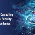 Quantum Computing & National Security: What GovCons Should Know Graphic of a padlock and the text Quantum Computing and National Security: Top GovCon Issues