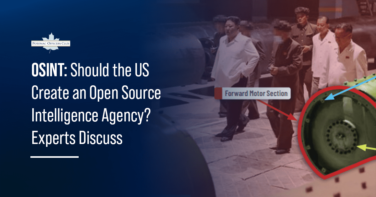 OSINT: Should the US Create an Open Source Intelligence Agency? Experts Discuss