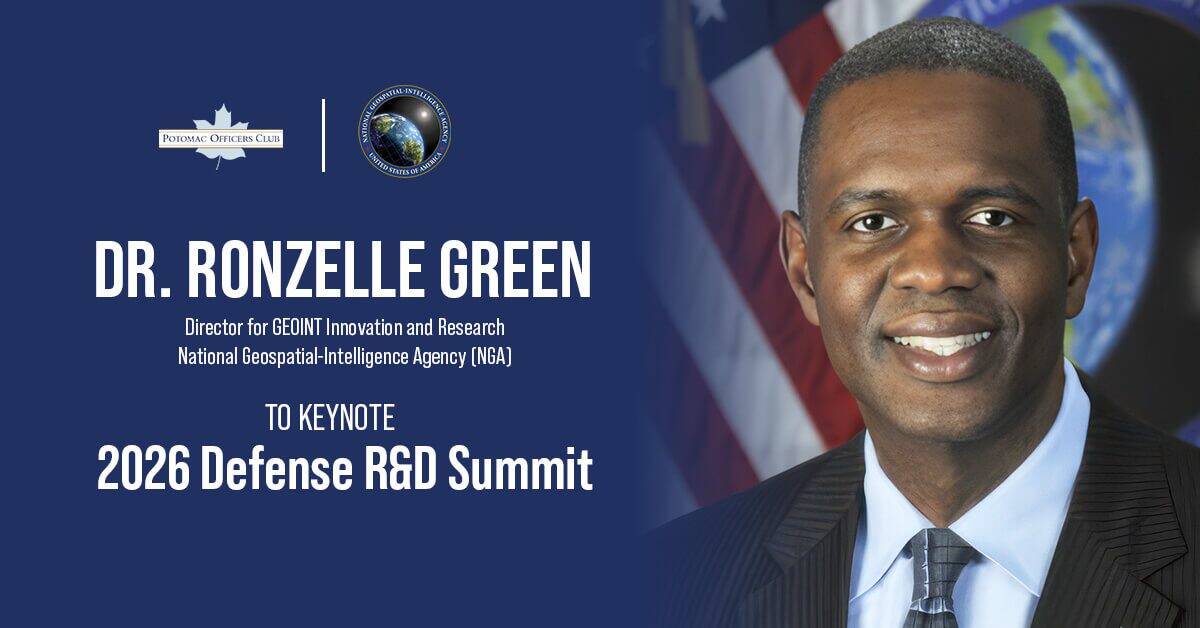 National Geospatial-Intelligence Agency Executive Ronzelle Green to Keynote 2026 Defense R&D Summit