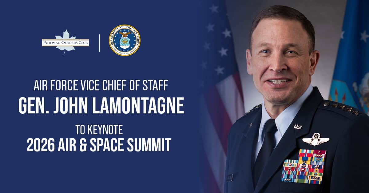 Air Force Vice Chief of Staff Gen. John Lamontagne to Keynote 2026 Air & Space Summit