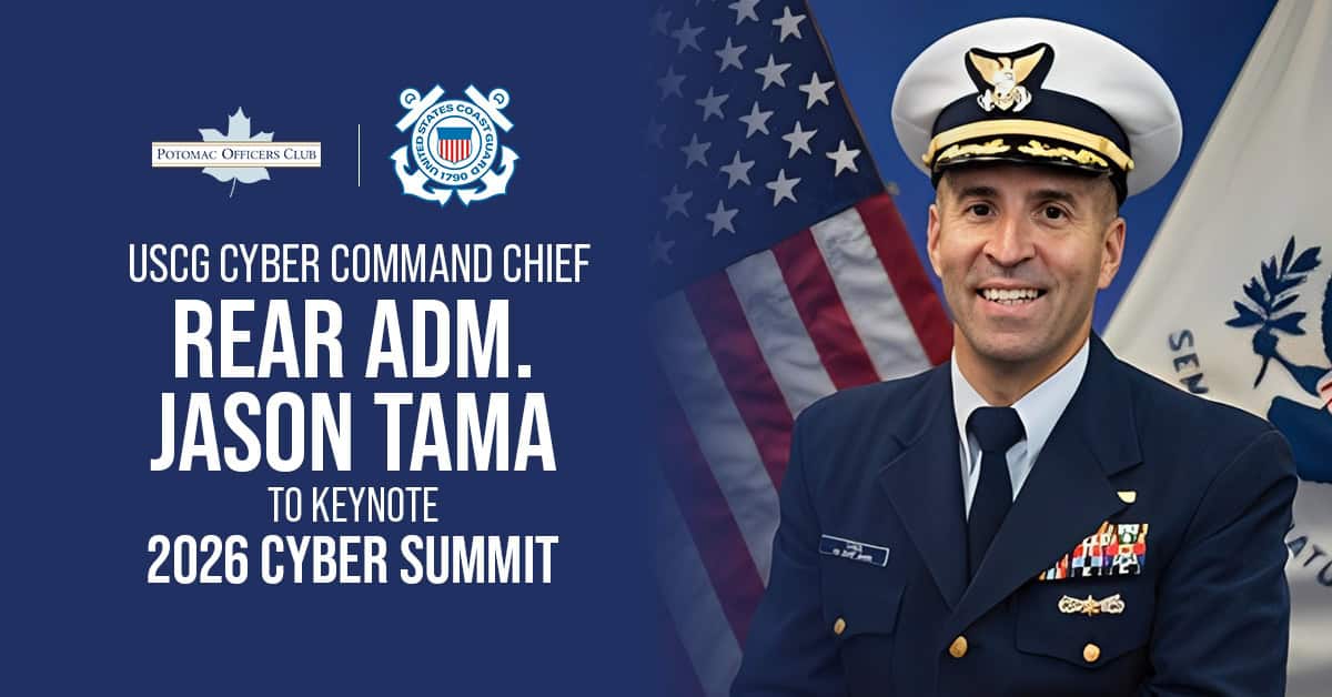 Coast Guard Cyber Command Chief Rear Adm. Jason Tama to Keynote 2026 Cyber Summit
