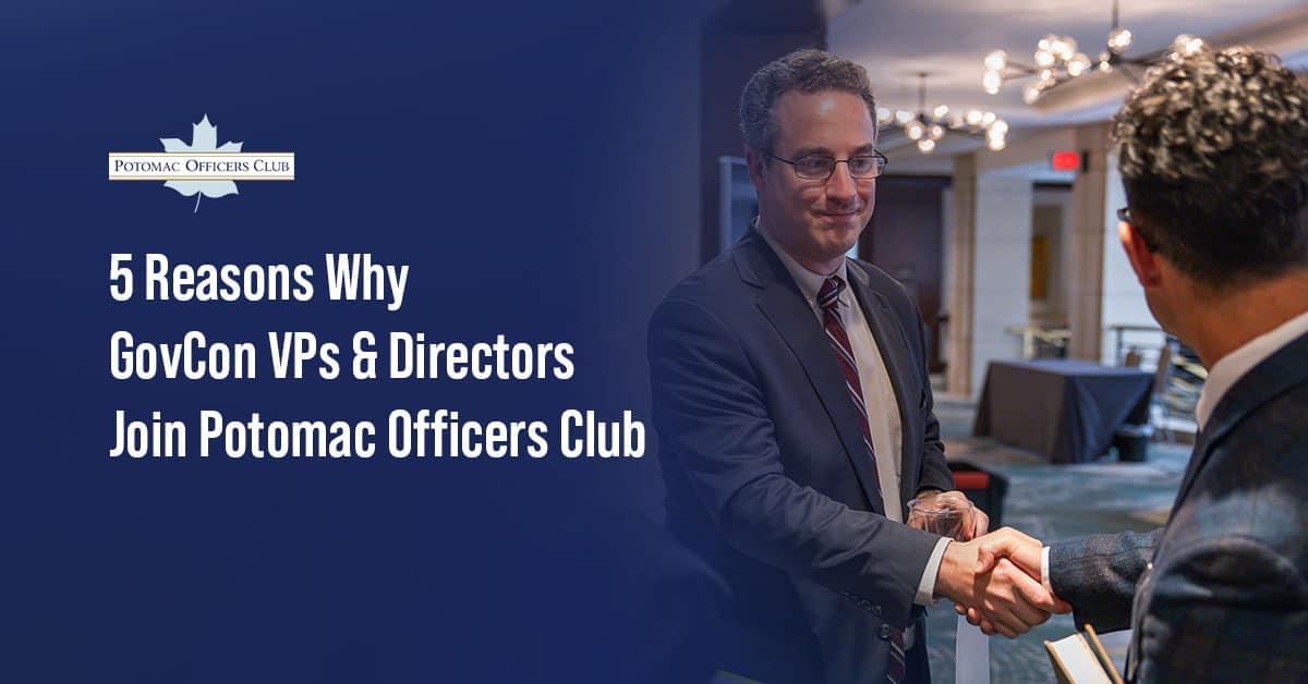 Jeff Waksman. The U.S. Army civilian leader networked with Potomac Officers Club attendees at a recent summit.