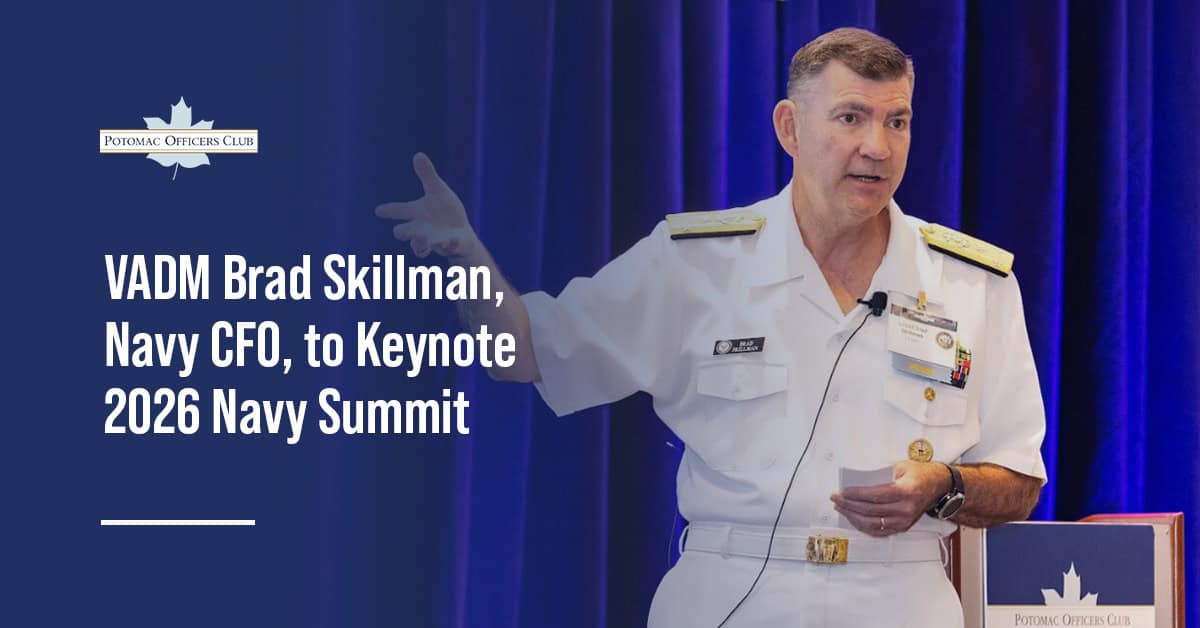 The Navy's Money Man: VADM Brad Skillman to Keynote 2026 Navy Summit