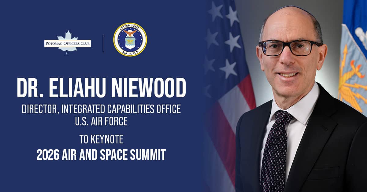 Air Force Integrated Capabilities Director to Discuss Tech Modernization at 2026 Air & Space Summit