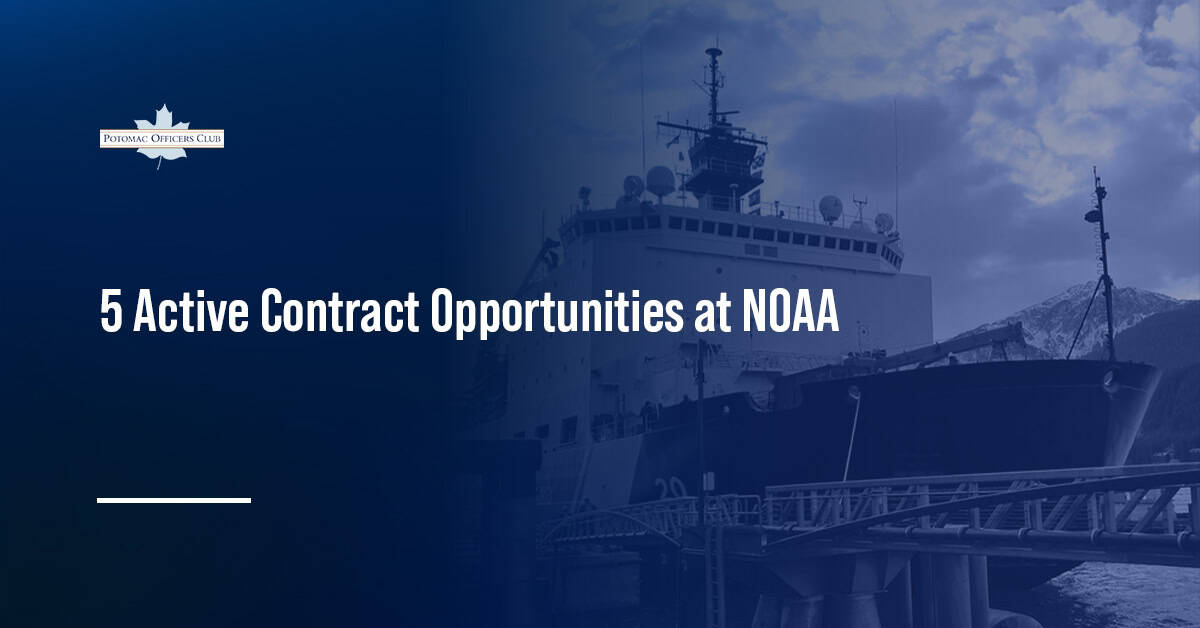 From Space Economy Research to a $200M Waterfront Infrastructure: 5 NOAA Contract Opportunities