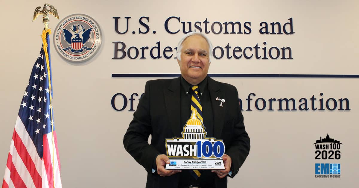 sonny-bhagowalia-cbp-cio-wash100-fedciv-summit-keynote Sonny Bhagowalia. The CBP CIO will keynote Potomac Officers Club's 2026 FedCiv Summit, a GovCon conference.