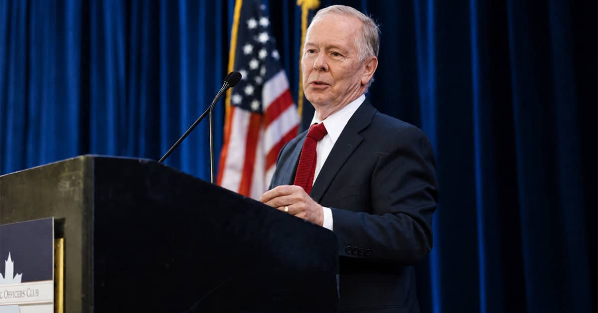 barclay-butler-fda-hhs-keynote-2025-homeland-security-summit-govcon Dr. Barclay Butler. The FDA deputy commissioner for operations and COO keynoted the 2025 Healthcare Summit.